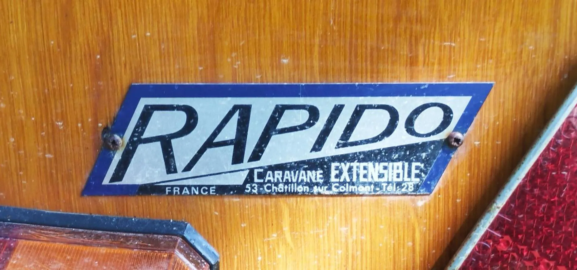 Kemping Caravane Vintage Camoël